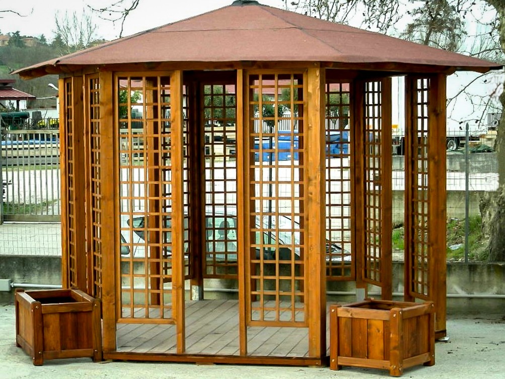 Fam alberoidea - gazebo in legno