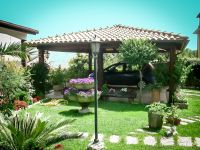 Fam-alberoidea gazebo-in-legno