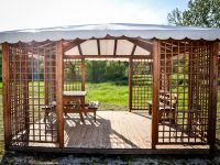 Fam-alberoidea gazebo-in-legno